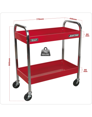 Trolley 2-Level Heavy-Duty