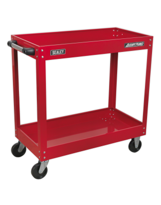 Workshop Trolley 2-Level Heavy-Duty