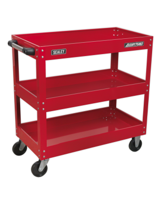 Workshop Trolley 3-Level Heavy-Duty