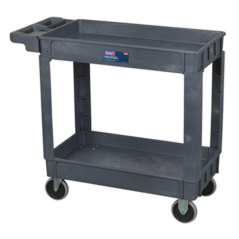 Trolley 2-Level Composite Heavy-Duty