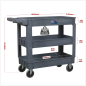 Trolley 3-Level Composite Heavy-Duty