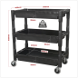 Trolley 3-Level Composite Heavy-Duty