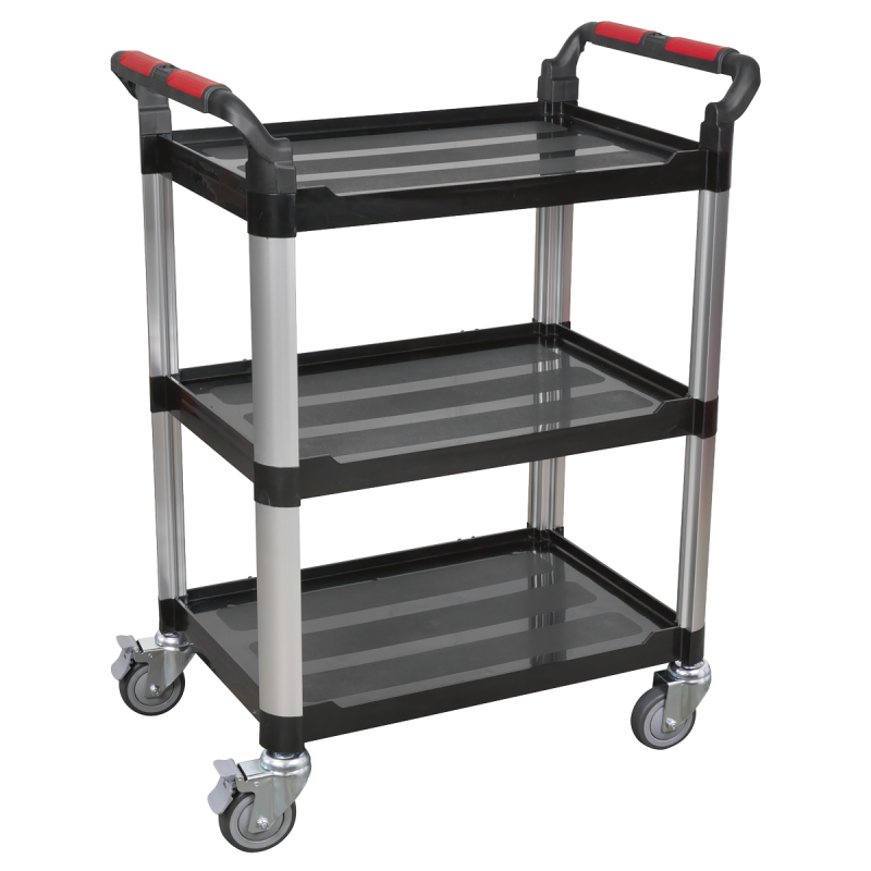 Workshop Trolley 3-Level Composite - 3 Wall