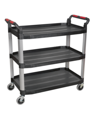 Workshop Trolley 3-Level Composite - 3 Wall