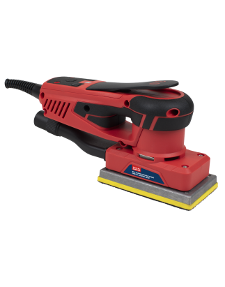 Variable Speed Brushless Orbital Sander 80 x 133mm 350W