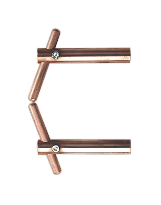 Bras de soudage par points Porte-électrode incliné 120 mm