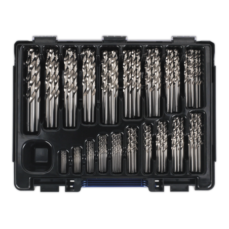 HSS Fully Ground Drill Bit Assortment 170pc Ø1-10mm