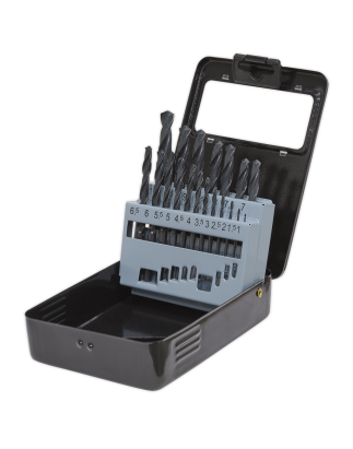 HSS Roll Forged Drill Bit Set 19pc Ø1-10mm