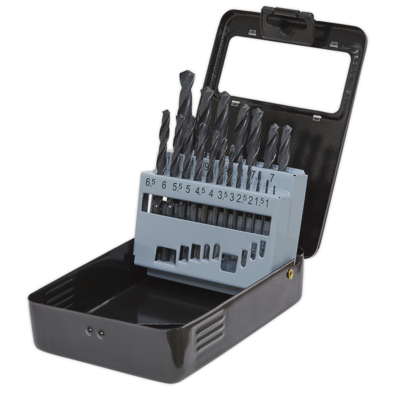 HSS Roll Forged Drill Bit Set 19pc Ø1-10mm