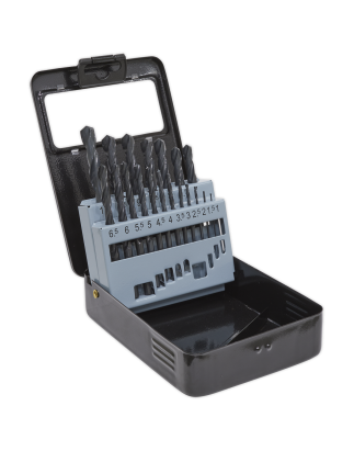 HSS Roll Forged Drill Bit Set 19pc Ø1-10mm