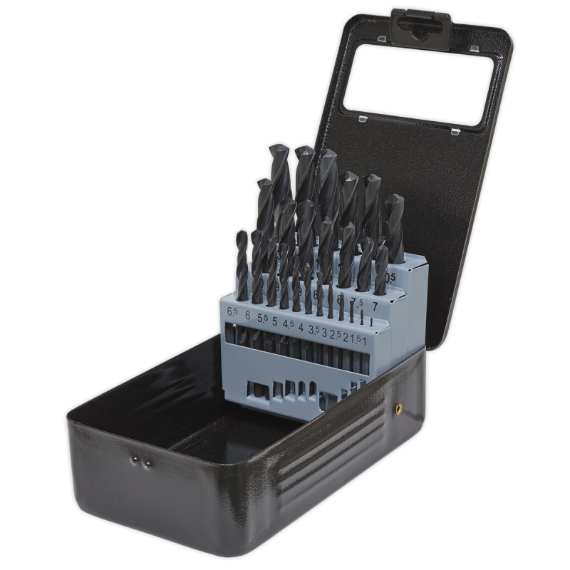 HSS Roll Forged Drill Bit Set 25pc Ø1-13mm