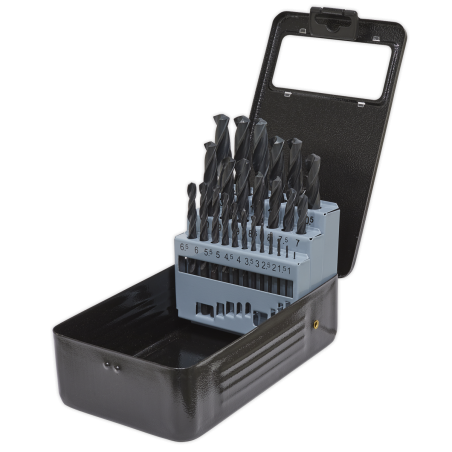 HSS Roll Forged Drill Bit Set 25pc Ø1-13mm