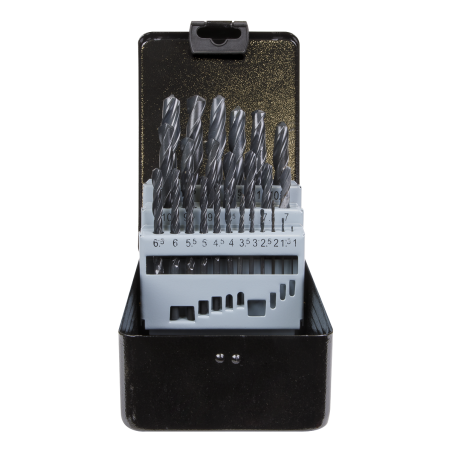 HSS Roll Forged Drill Bit Set 25pc Ø1-13mm