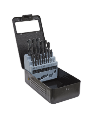 HSS Roll Forged Drill Bit Set 25pc Ø1-13mm