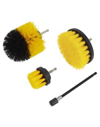 Jeu de brosses de forage 4 pièces