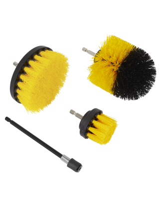 Jeu de brosses de forage 4 pièces