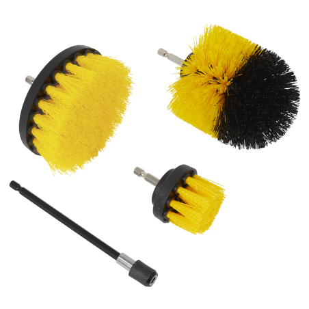 Jeu de brosses de forage 4 pièces