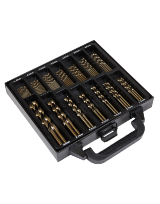 Drill Bit Set HSS Cobalt Fully Ground 99pc