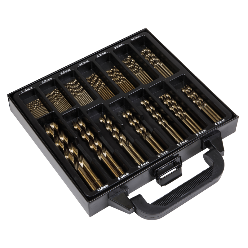 Drill Bit Set HSS Cobalt Fully Ground 99pc