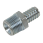 Raccord vissé PCL Mâle 1/2"BSPT - Tuyau 1/2" - Paquet de 2