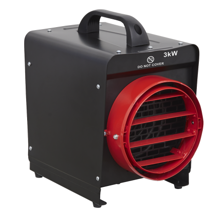 Industrial Fan Heater with Ducting 3kW