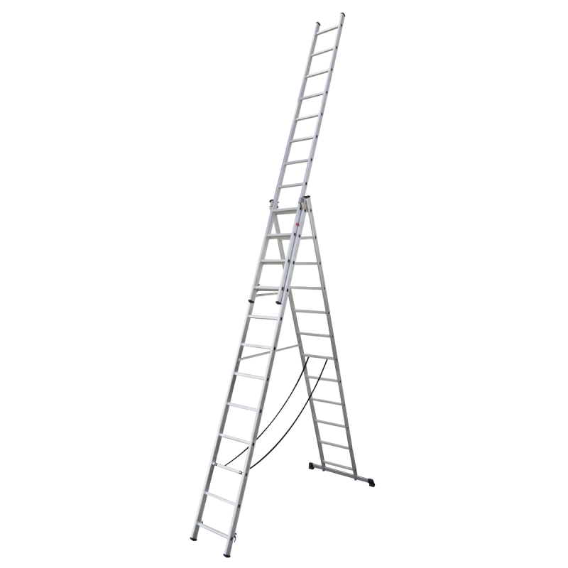 Extension Combination Ladder 3 x 12 Aluminium - BS EN 131