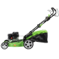 Dellonda Tondeuse à gazon à essence automotrice avec réglage de la hauteur et sac à herbe, moteur 4 temps 171 cc 20"/51 cm