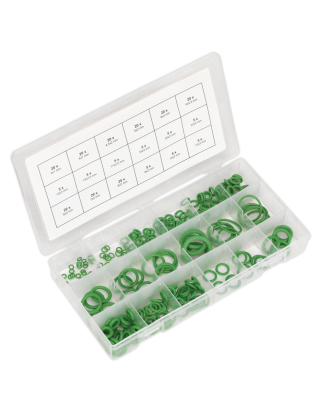 Air Conditioning Rubber O-Ring Assortment 225pc - Metric