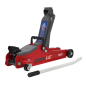 Low Profile Short Chassis Trolley Jack 2 Tonne - Red