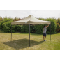 Dellonda Premium 2x2m Pop-Up Gazebo, Heavy Duty, PVC Coated, Water Resistant Fabric, Supplied with Carry Bag, Rope, Stakes & Wei