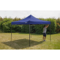 Dellonda Premium 2x2m Pop-Up Gazebo, Heavy Duty, PVC Coated, Water Resistant Fabric, Supplied with Carry Bag, Rope, Stakes & Wei