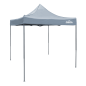 Dellonda Premium 2x2m Pop-Up Gazebo, Heavy Duty, PVC Coated, Water Resistant Fabric, Supplied with Carry Bag, Rope, Stakes & Wei