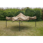 Dellonda Premium 3 x 3m Pop-Up Gazebo, PVC Coated, Water Resistant Fabric, Supplied with Carry Bag, Rope, Stakes & Weight Bags -