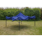 Tonnelle escamotable Dellonda Premium 3 x 3 m, revêtement PVC, tissu résistant à l'eau, fourni avec sac de transport, corde, piq