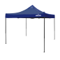 Dellonda Premium 3 x 3m Pop-Up Gazebo, PVC Coated, Water Resistant Fabric, Supplied with Carry Bag, Rope, Stakes & Weight Bags -