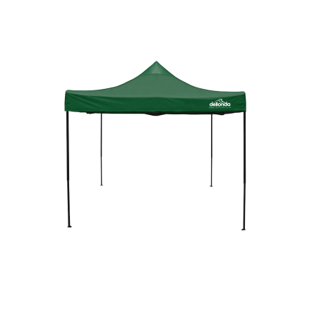 Dellonda Premium 3 x 3m Pop-Up Gazebo, PVC Coated, Water Resistant Fabric, Supplied with Carry Bag, Rope, Stakes & Weight Bags -