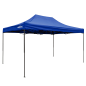 Dellonda Premium 3 x 4.5m Pop-Up Gazebo, Heavy Duty, PVC Coated, Water Resistant Fabric, Supplied with Carry Bag, Rope, Stakes &