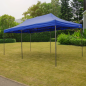 Tonnelle escamotable Dellonda Premium 3 x 6 m, robuste, revêtement PVC, tissu résistant à l'eau, fourni avec sac de transport, c