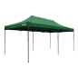 Dellonda Premium 3x6m Pop-Up Gazebo, Heavy Duty, PVC Coated, Water Resistant Fabric, Supplied with Carry Bag, Rope, Stakes & Wei