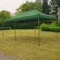 Dellonda Premium 3x6m Pop-Up Gazebo, Heavy Duty, PVC Coated, Water Resistant Fabric, Supplied with Carry Bag, Rope, Stakes & Wei