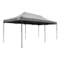 Dellonda Premium 3x6m Pop-Up Gazebo, Heavy Duty, PVC Coated, Water Resistant Fabric, Supplied with Carry Bag, Rope, Stakes & Wei