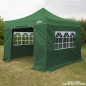 Dellonda Premium Side Walls/Doors/Windows for Gazebo/Marquee, Fits 2 x 2m Models - Dark Green