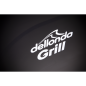 Dellonda Barbecue à gaz à 4 brûleurs, allumage, thermomètre, noir/acier inoxydable