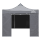 Dellonda Premium 2x2m Pop-Up Gazebo & Side Walls, PVC Coated, Water Resistant Fabric, Supplied with Carry Bag, Rope, Stakes & We