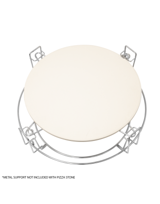 Dellonda 15" 38cm Pizza Stone for Kamado BBQ