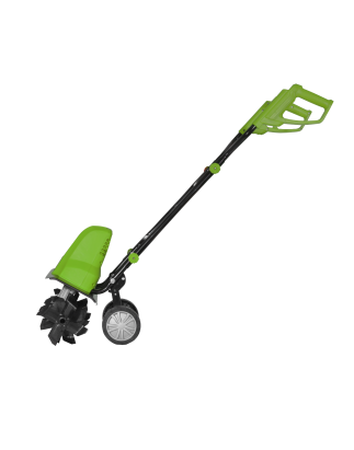 Dellonda Electric Tiller/Cultivator, 1500W Rotavator for Digging Garden Soil, Electric Weeder 40cm Working Width, 6 Blades, 10m 