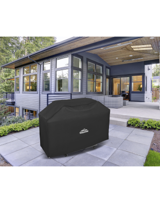 Dellonda Deluxe Oxford Style Water-Resistant Cover for BBQs, 1370 x 920mm