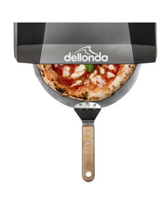 Dellonda Gas Pizza Oven with Gas Regulator, Water Resistant Cover/Carry Bag & 12" Pizza Peel