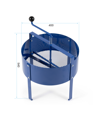 Dellonda Large Rotary Garden Sieve for Soil and Stones. Also Suitable for Compost, Earth, and Rocks. Garden Riddle and 7mm Grill