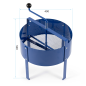 Dellonda Large Rotary Garden Sieve for Soil and Stones. Also Suitable for Compost, Earth, and Rocks. Garden Riddle and 7mm Grill